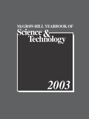 cover image of McGraw-Hill Yearbook of Science & Technology 2003